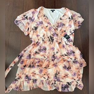 Simply Vera Vera Wang Multicolor Floral Dress